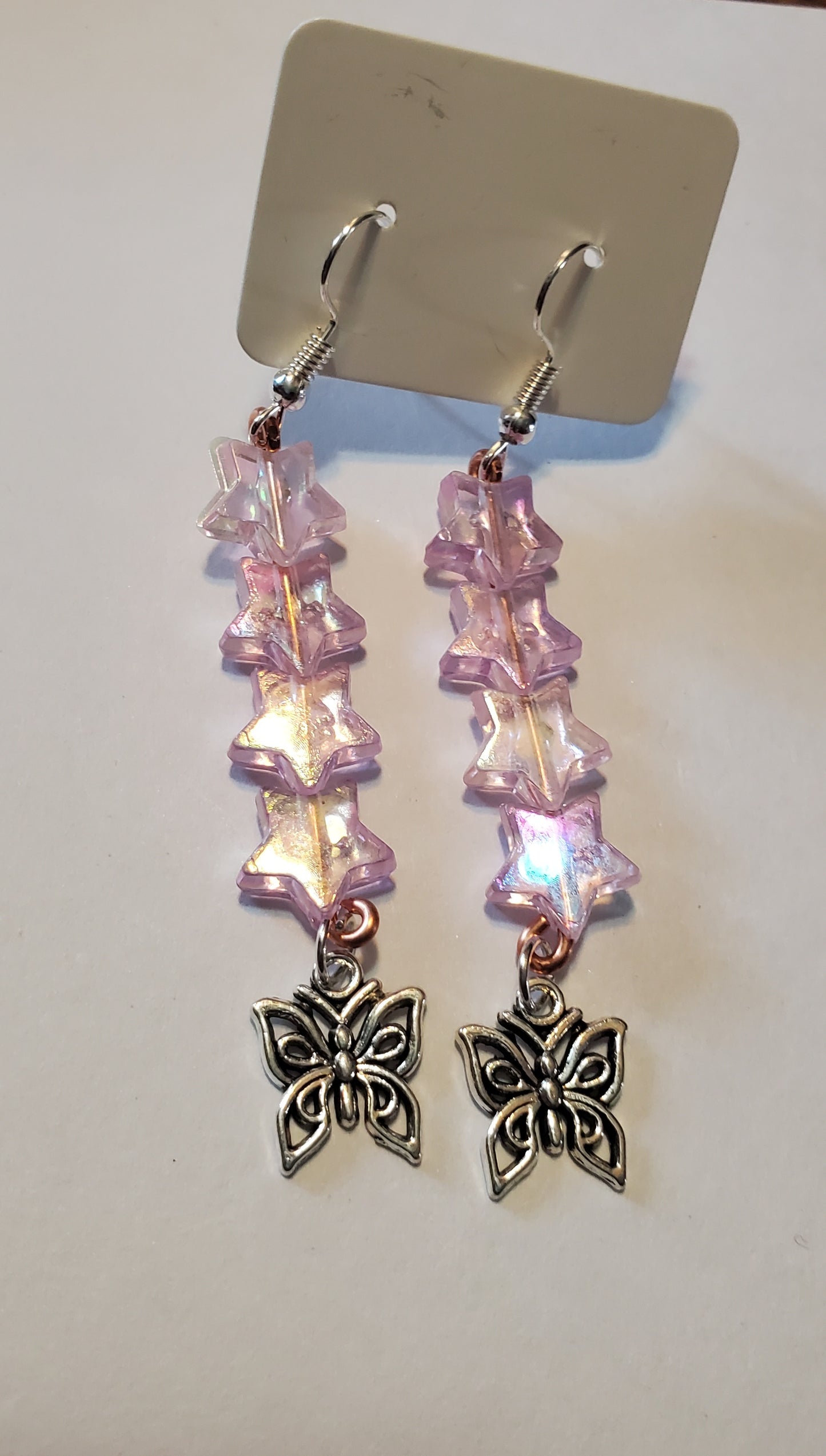 Butterfly earrings handmade