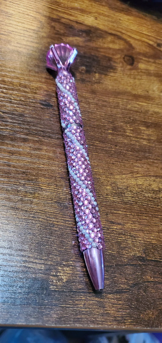 sweet  purple pen handmade