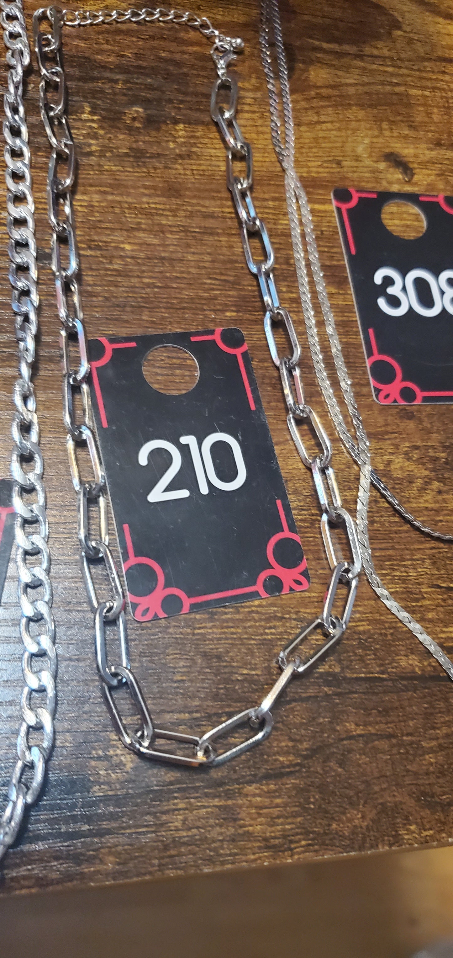 Layer of silver necklace