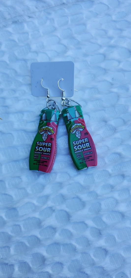 mini brand candy earrings