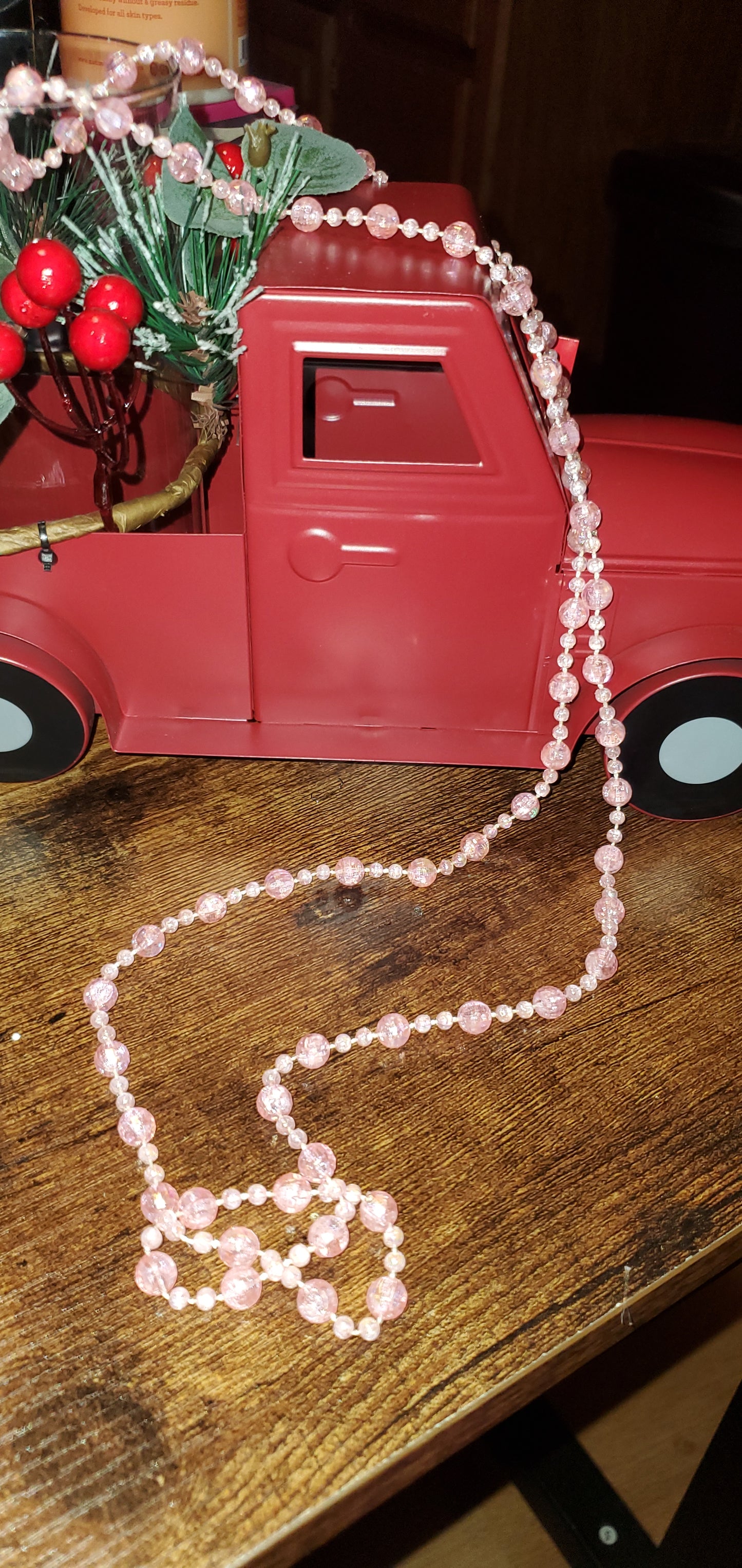 Is precious pink long necklace