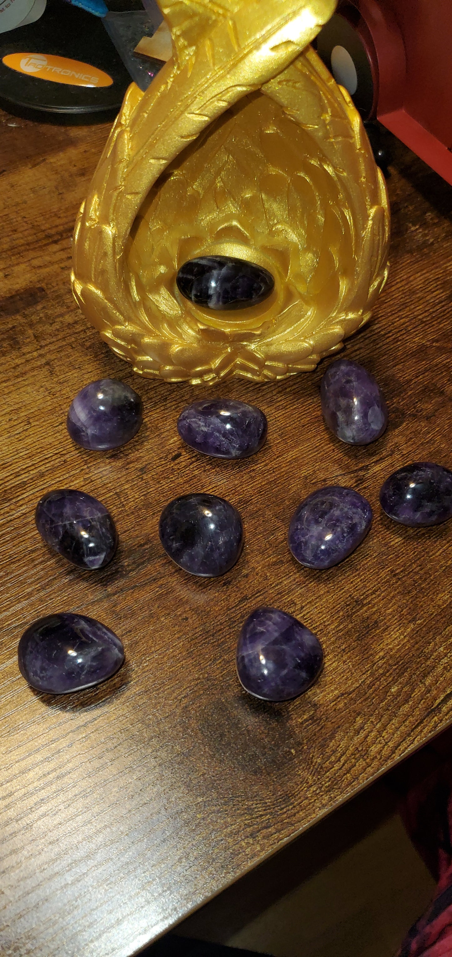 dream amethyst crystal eggs