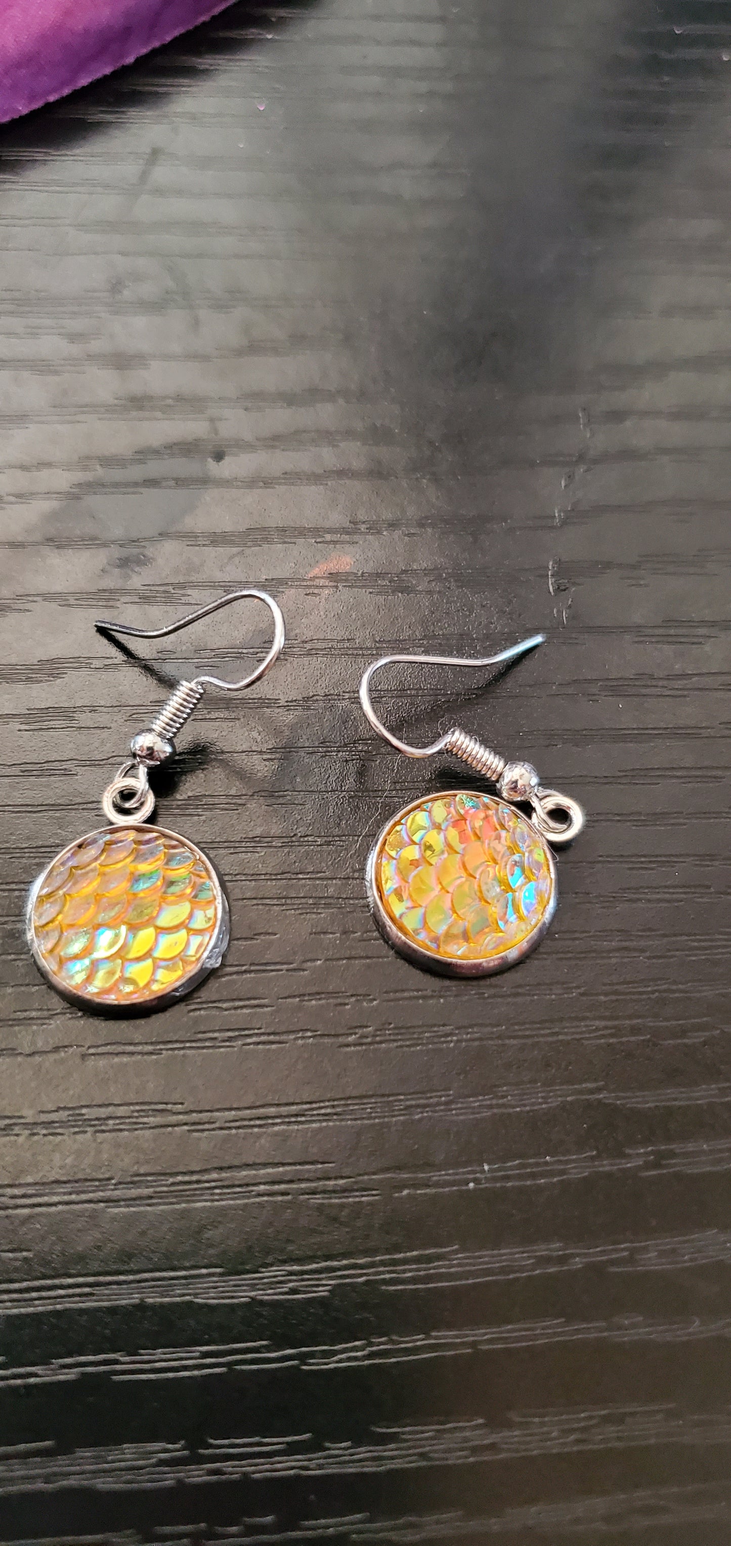 Dragon scale multiple earrings 0319