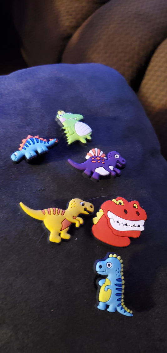 Boys dinosaur short necklaces croc