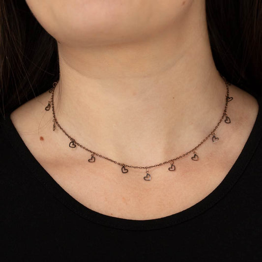 Charismatically Cupid - Copper choker necklace papa