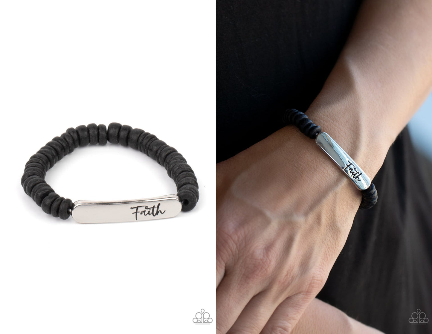 Full Faith - Brown bracelet wood papa