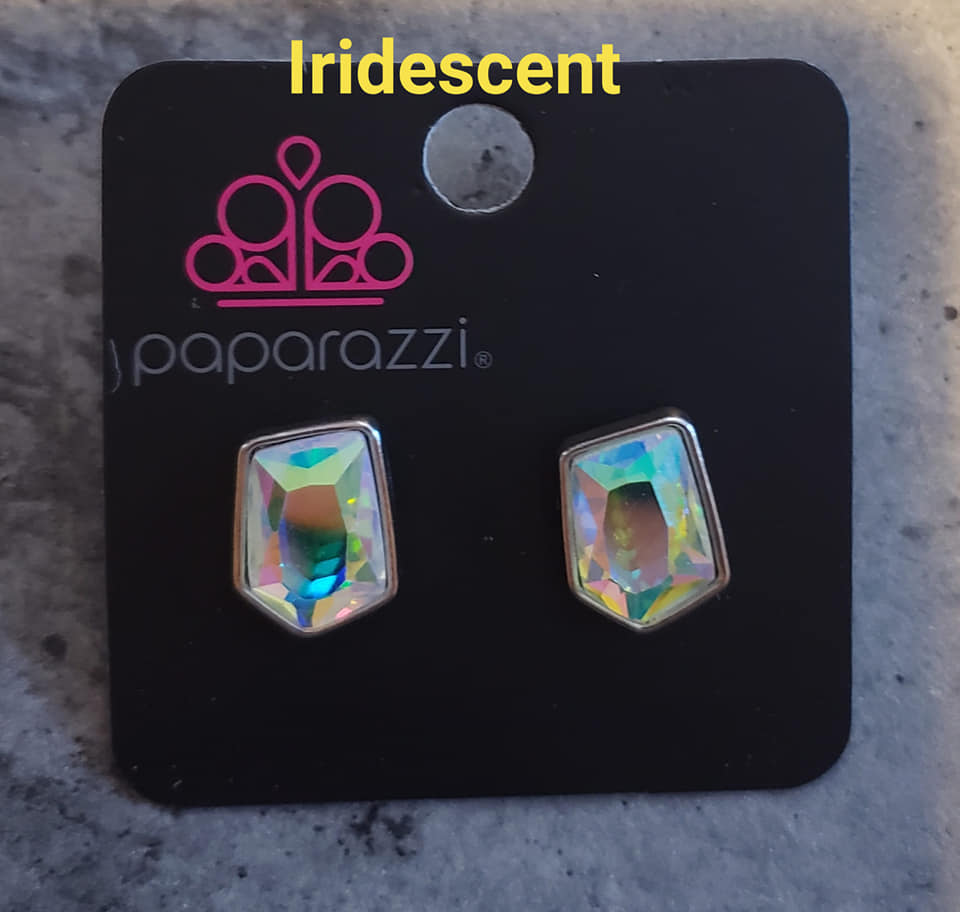 you indulge me iridescent earrings