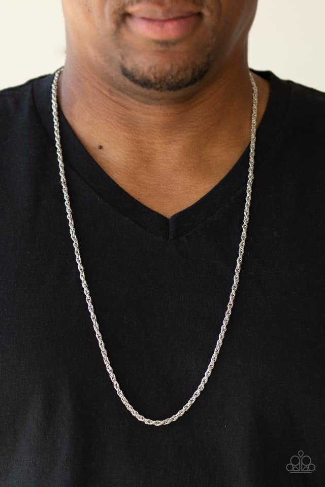 the go-to-guy silver urban necklace