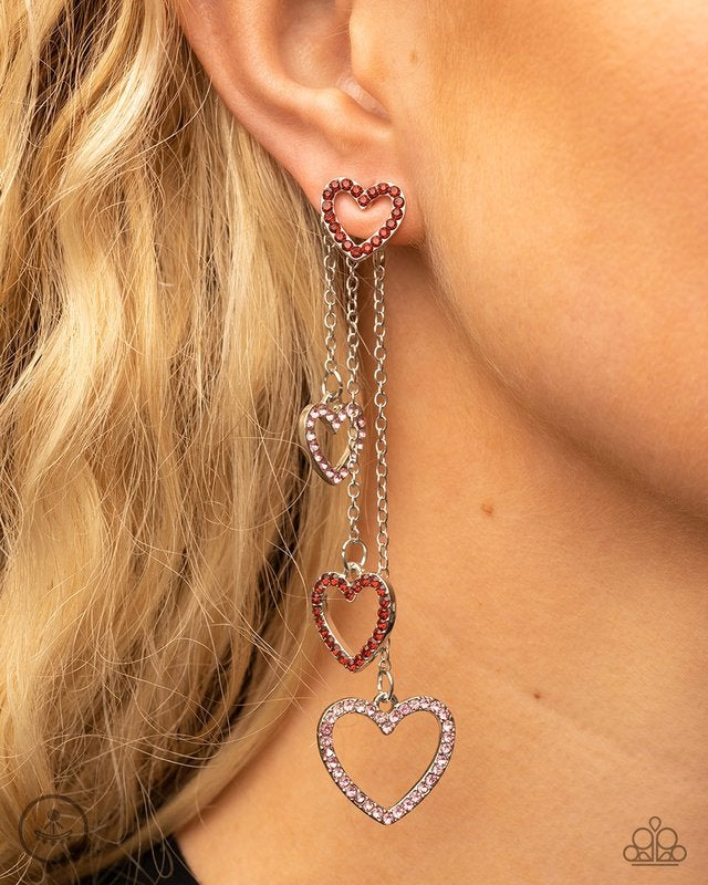 Game, Set, MATCHMAKER - Red earrings necklace set papa