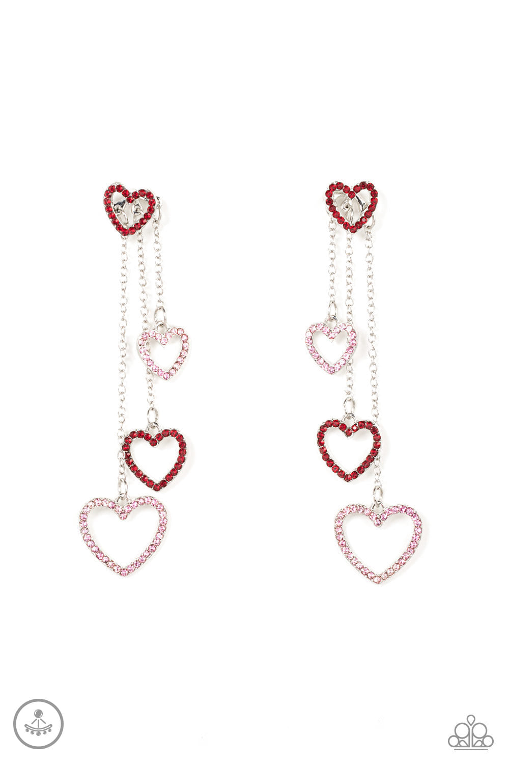 Game, Set, MATCHMAKER - Red earrings necklace set papa