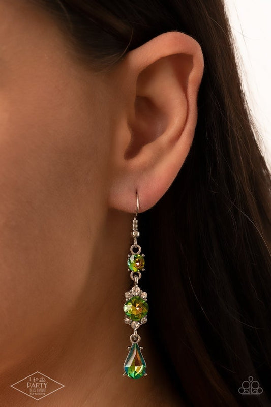 Outstanding Opulence - Multi earrings oil