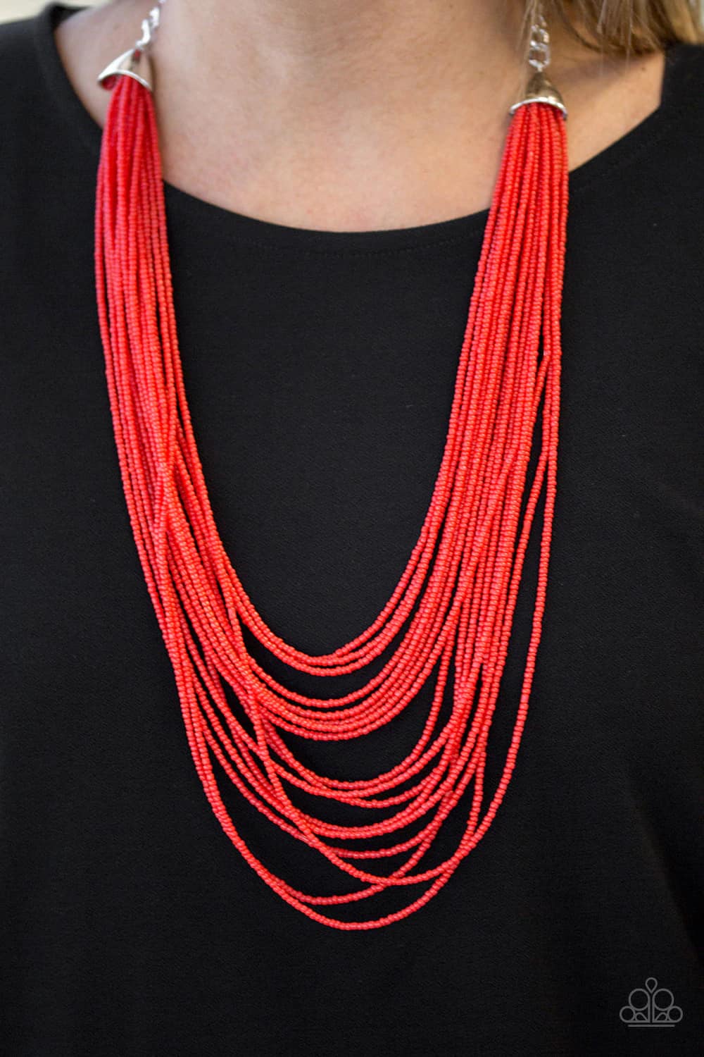 Peacefully Pacific seed bead necklaces