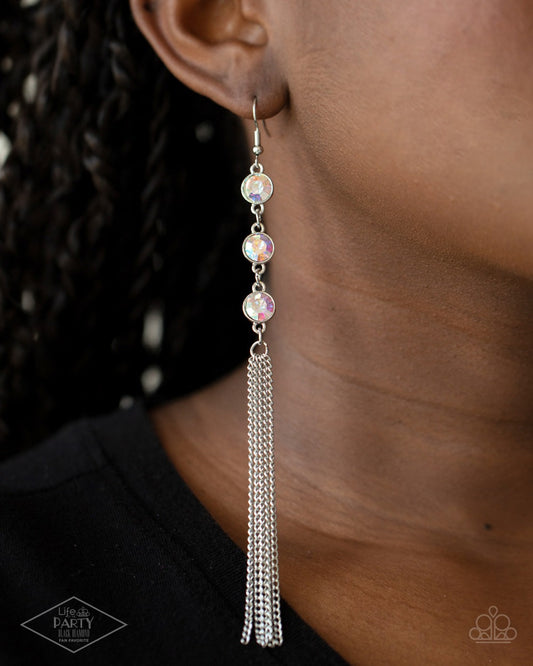 Moved To TIERS - Multi earrings iridescent