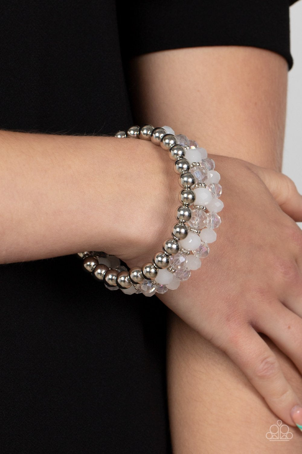 Gimme Gimme - Silver coil bracelet