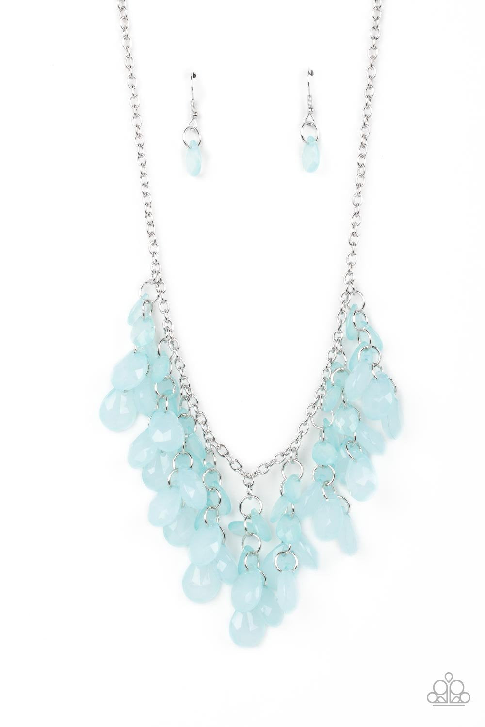 Crystal Cabaret - Blue Necklace 486xx papa set
