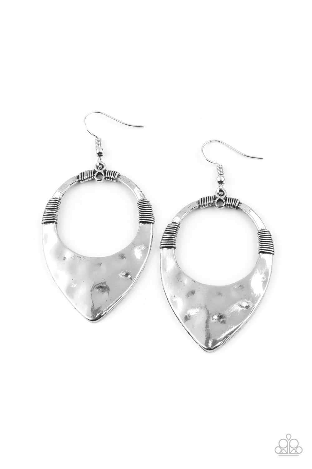 Instinctively Industrial - Silver earring