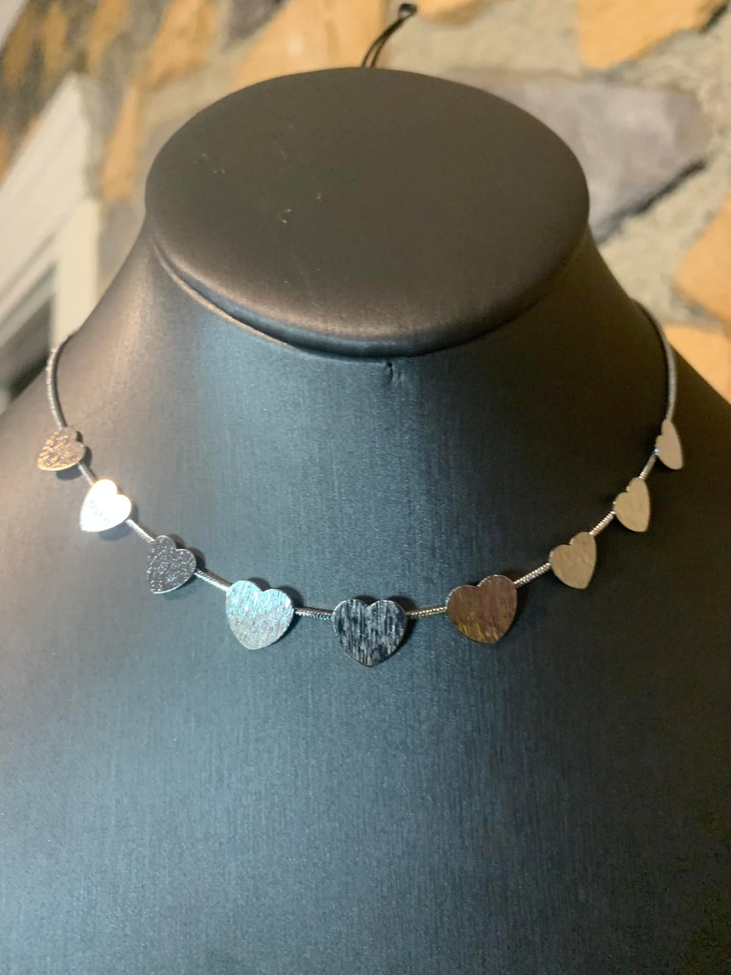 Dainty Desire Silver Necklace - Choker