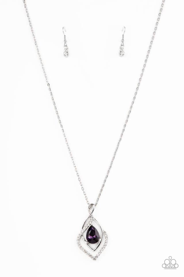 Dauntless Demure - Purple short necklace 269xx