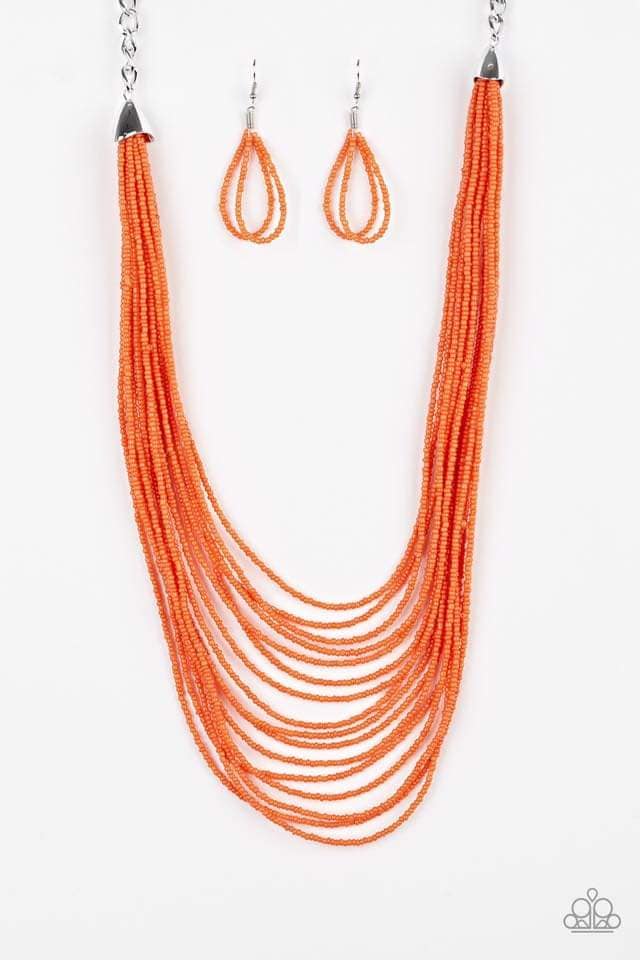 Peacefully Pacific seed bead necklaces
