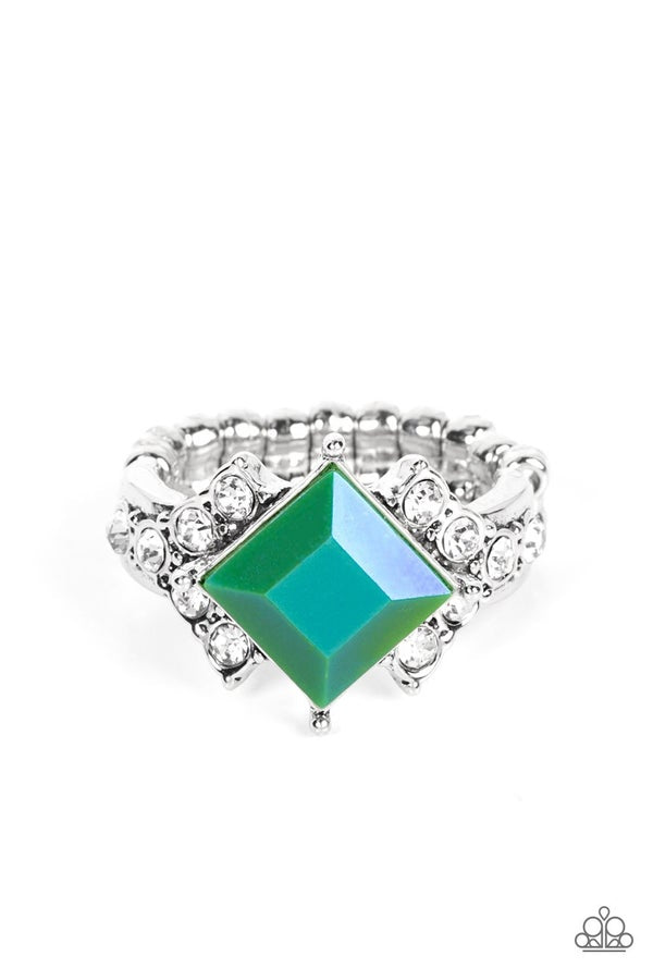 Mind-Blowing Brilliance - Green blue ring papa