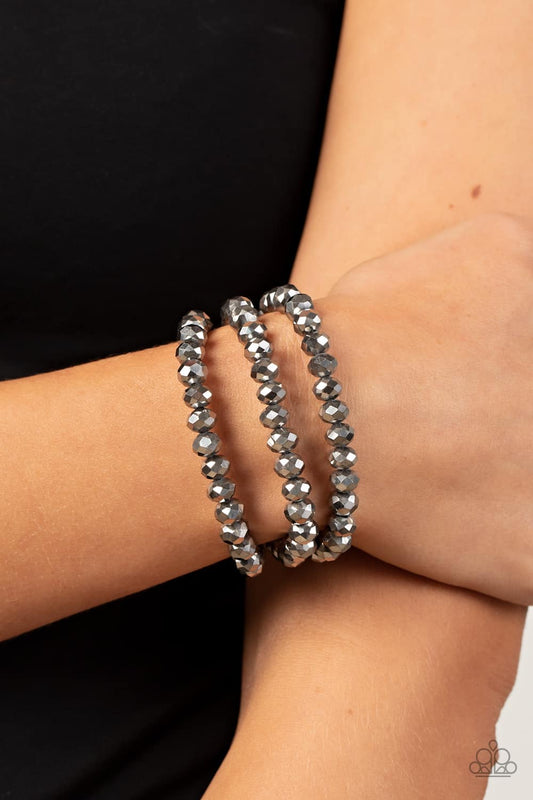 Supernova Sultry - Silver magnetic bracelet papa