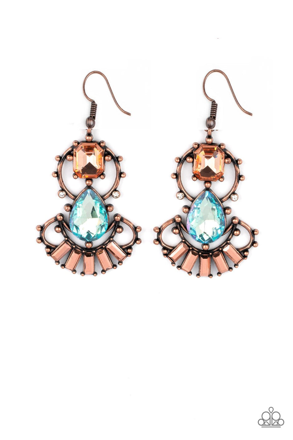 Ultra Universal copper earrings post stud