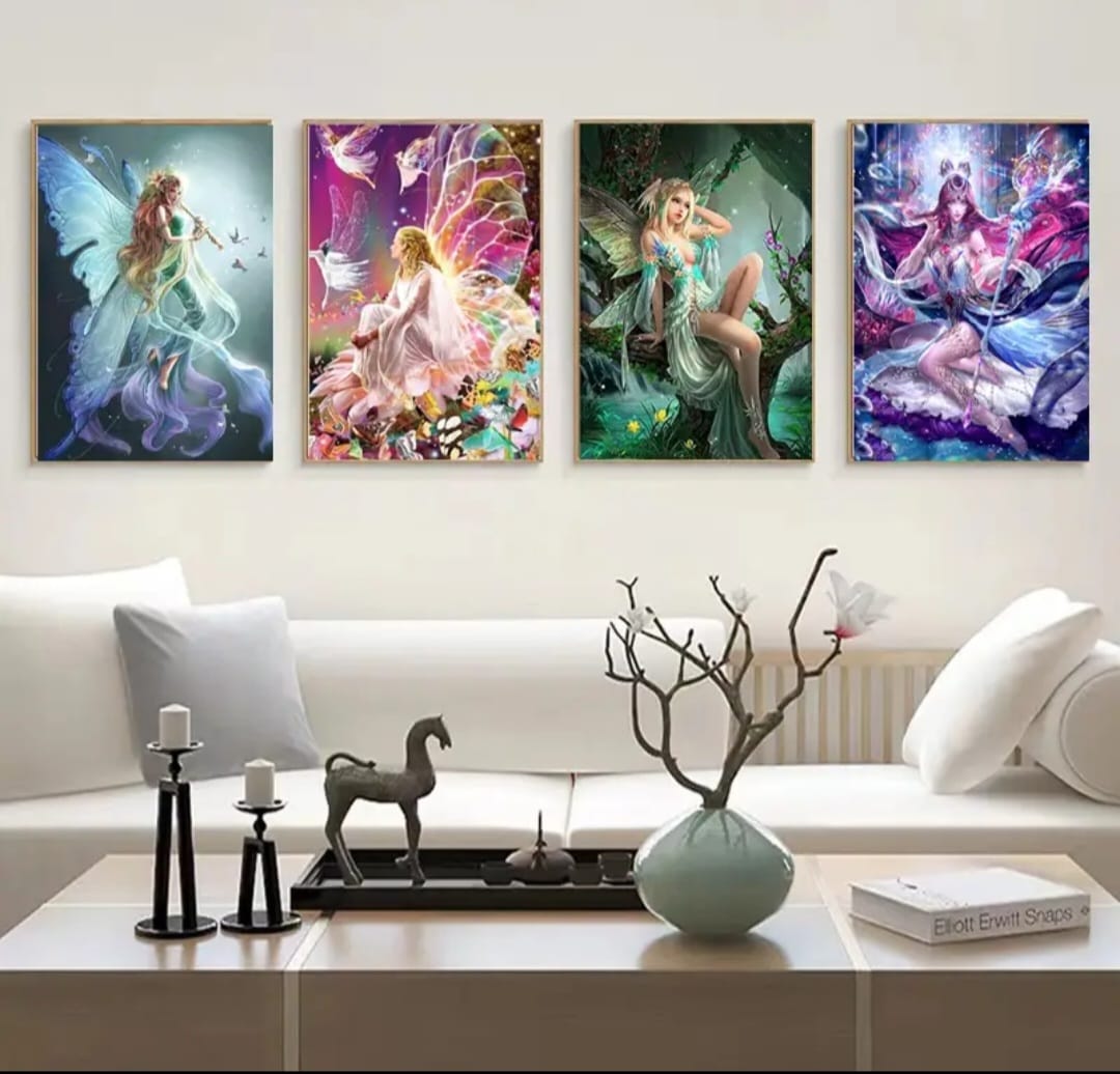 Fairy diamond art