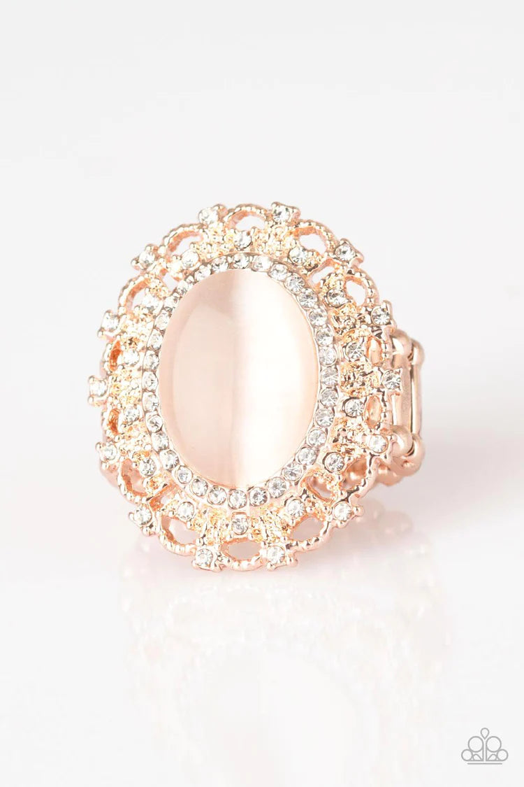BAROQUE The Spell band - pink gold yellow ring papa