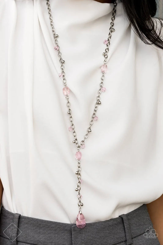 Afterglow Party pink necklace long papa