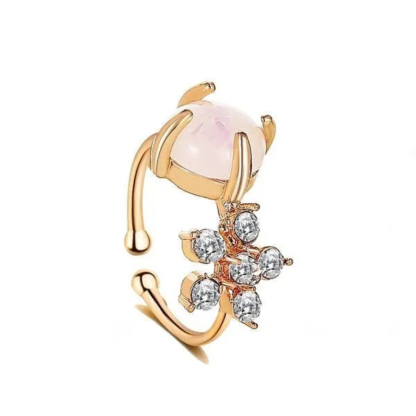 sweet pea cuff earring	9568