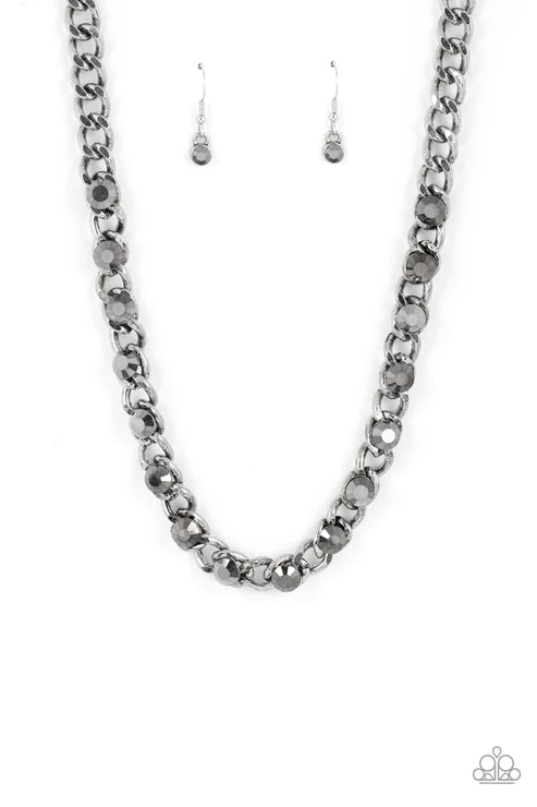 Major Moxie - Silver short Necklace