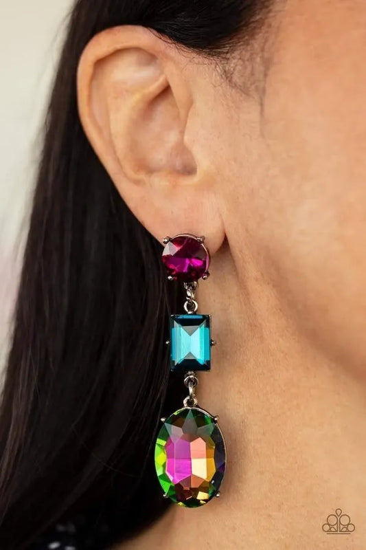 EXTRA Envious Multi.  oil earrings