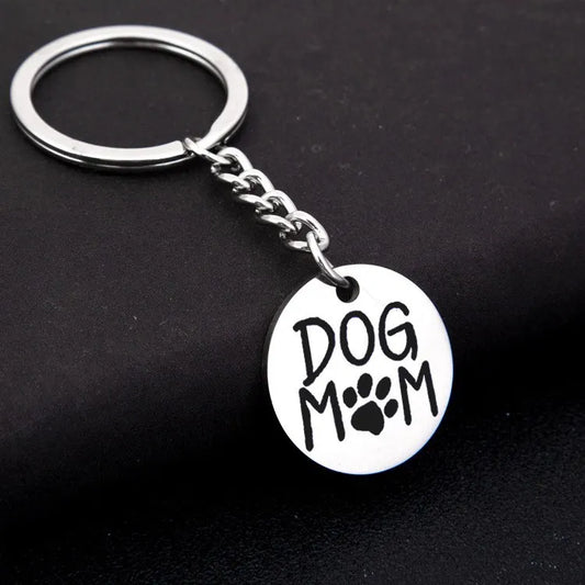 Dog mom short necklace/ keychain