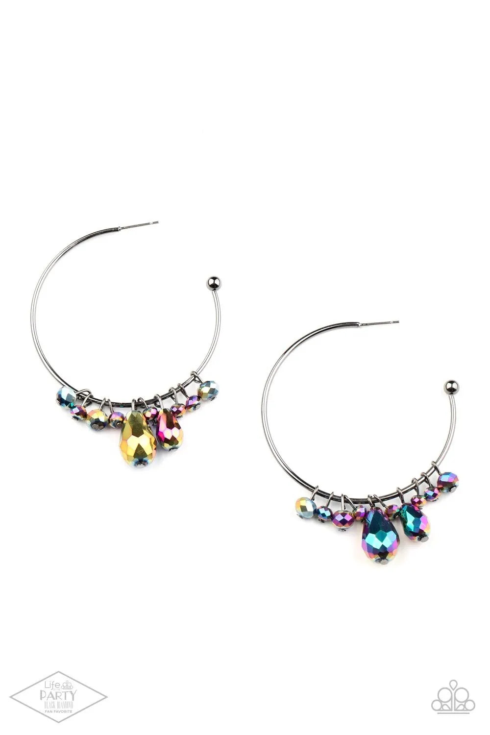 Dazzling Downpour - Multi earrings