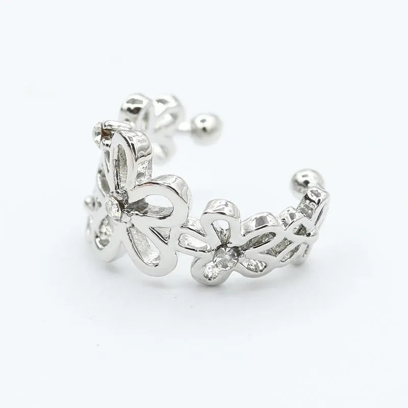 flower cuff earring 6137