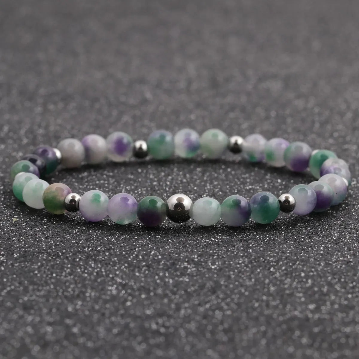 Natural bracelet moss agate 9206