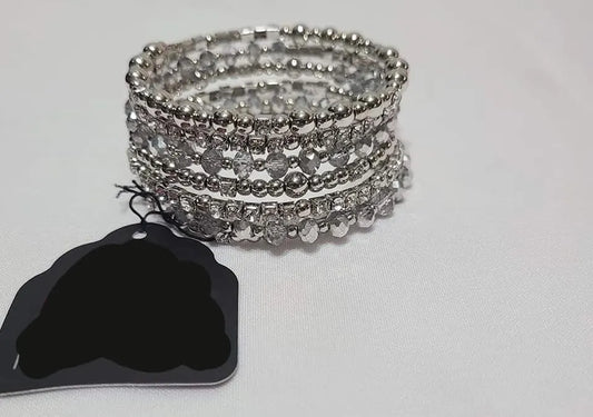 ICE Knowing You - Silver coil bracelet