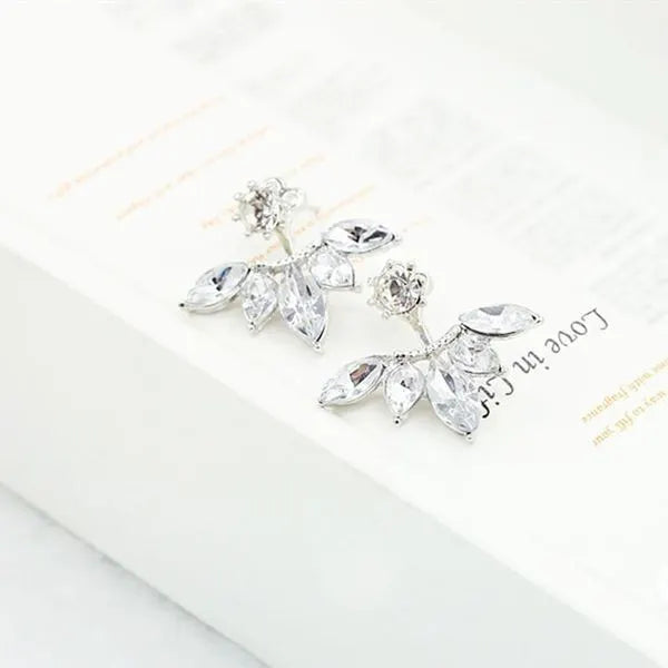 Fire jacket post earrings 1099