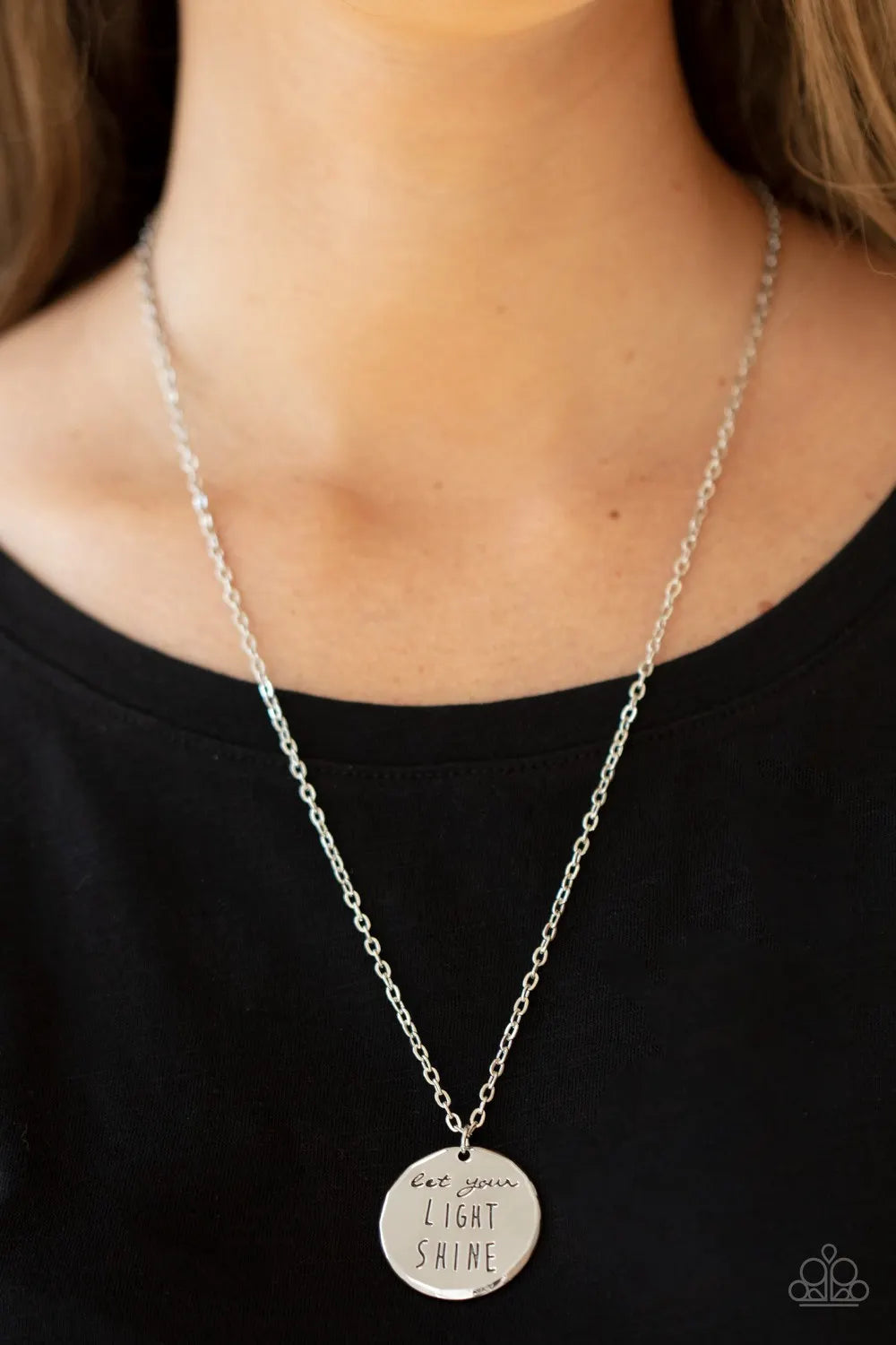 Light It Up - Silver short necklace