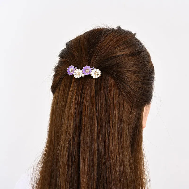 Fancy flower hair clip