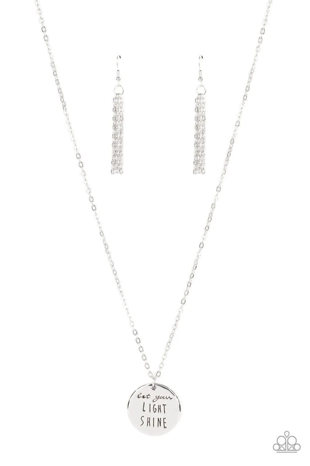Light It Up - Silver short necklace