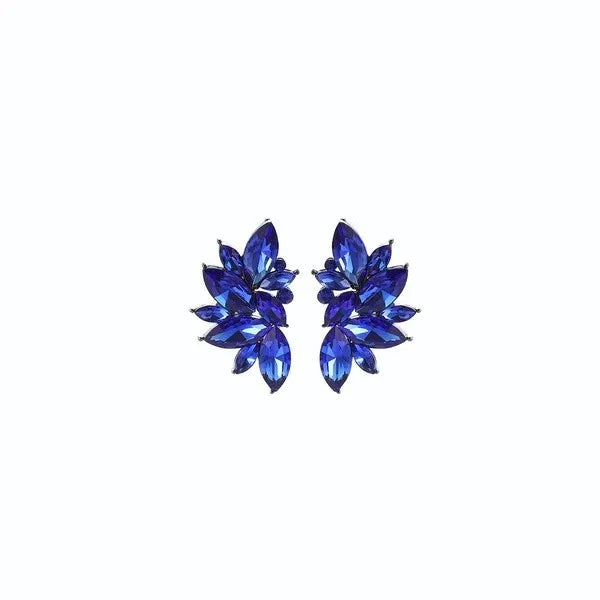 Fan of love opal post earrings 6446