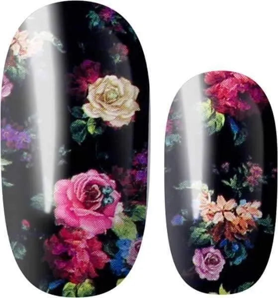 NIGHT GARDEN nails