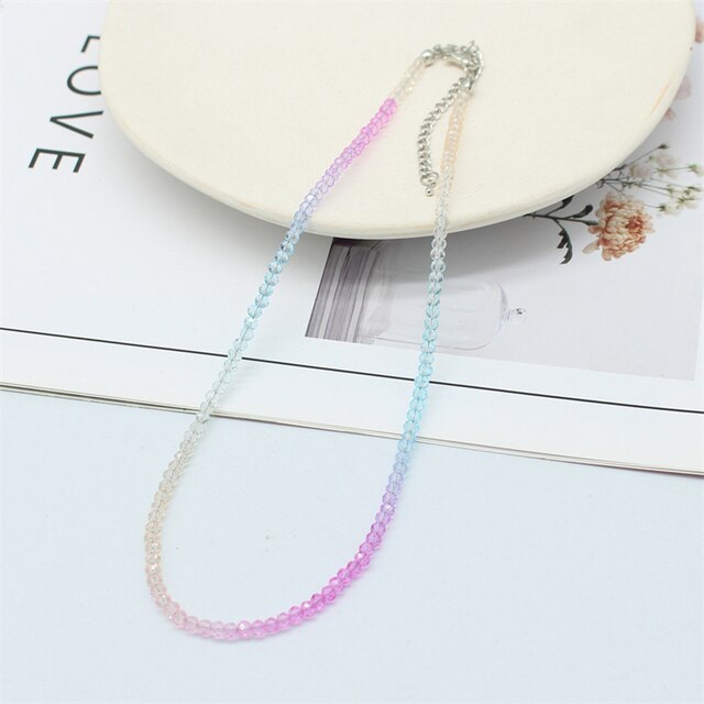 ombra chains short necklace