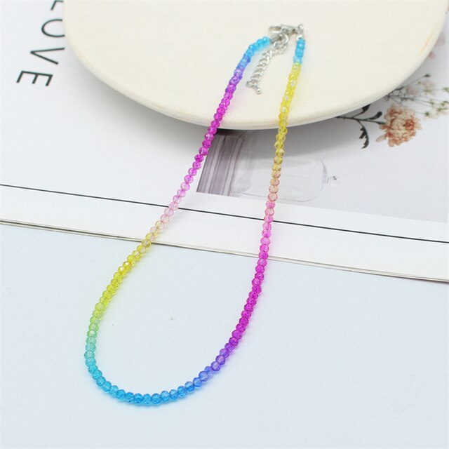 ombra chains short necklace