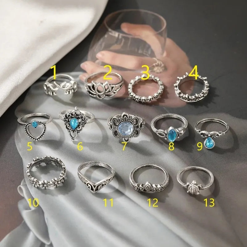 wholesale rings blue band