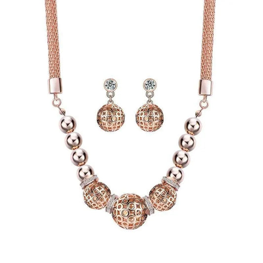 Rosy the life of the party rose gold set