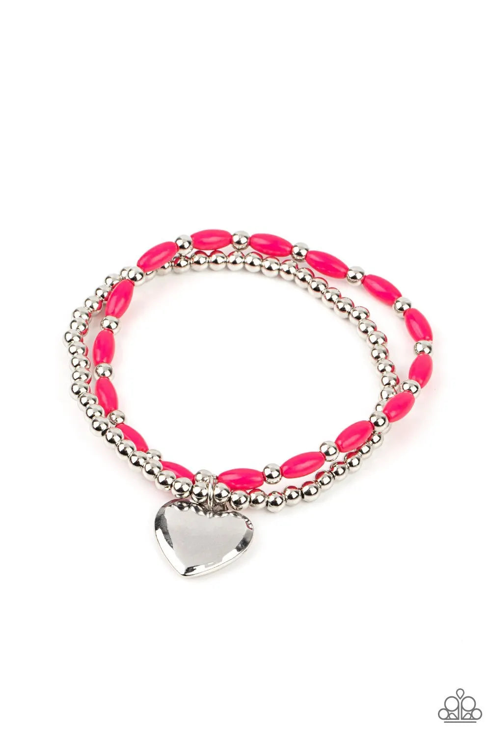 Candy Gram - Pink red bracelet papa