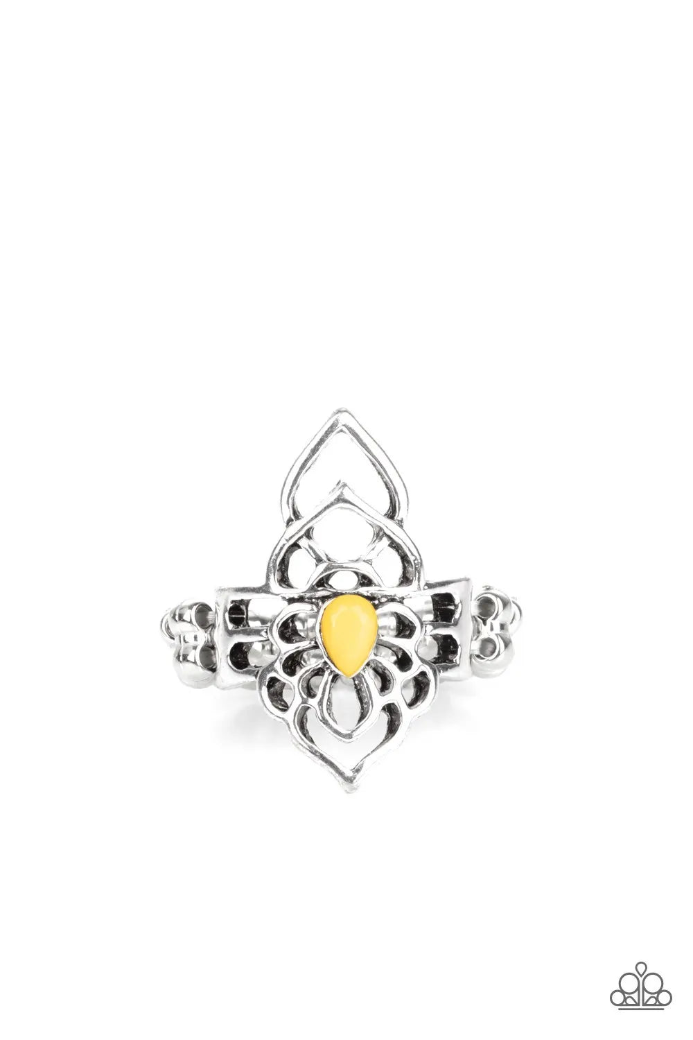 Taj MAHALO - band Yellow SHORT ring