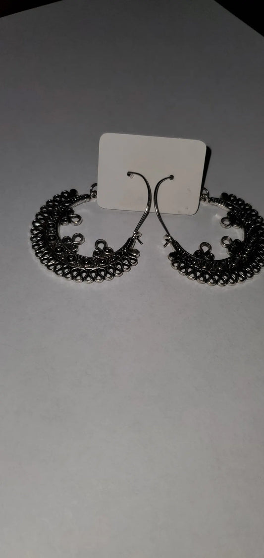 santa fe silver earrings 0610